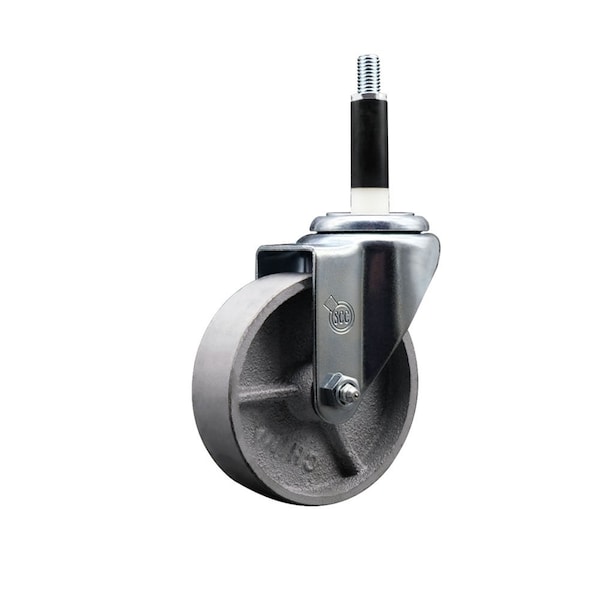 4'' Semi Steel Wheel Swivel 7/8'' Expanding Stem Caster